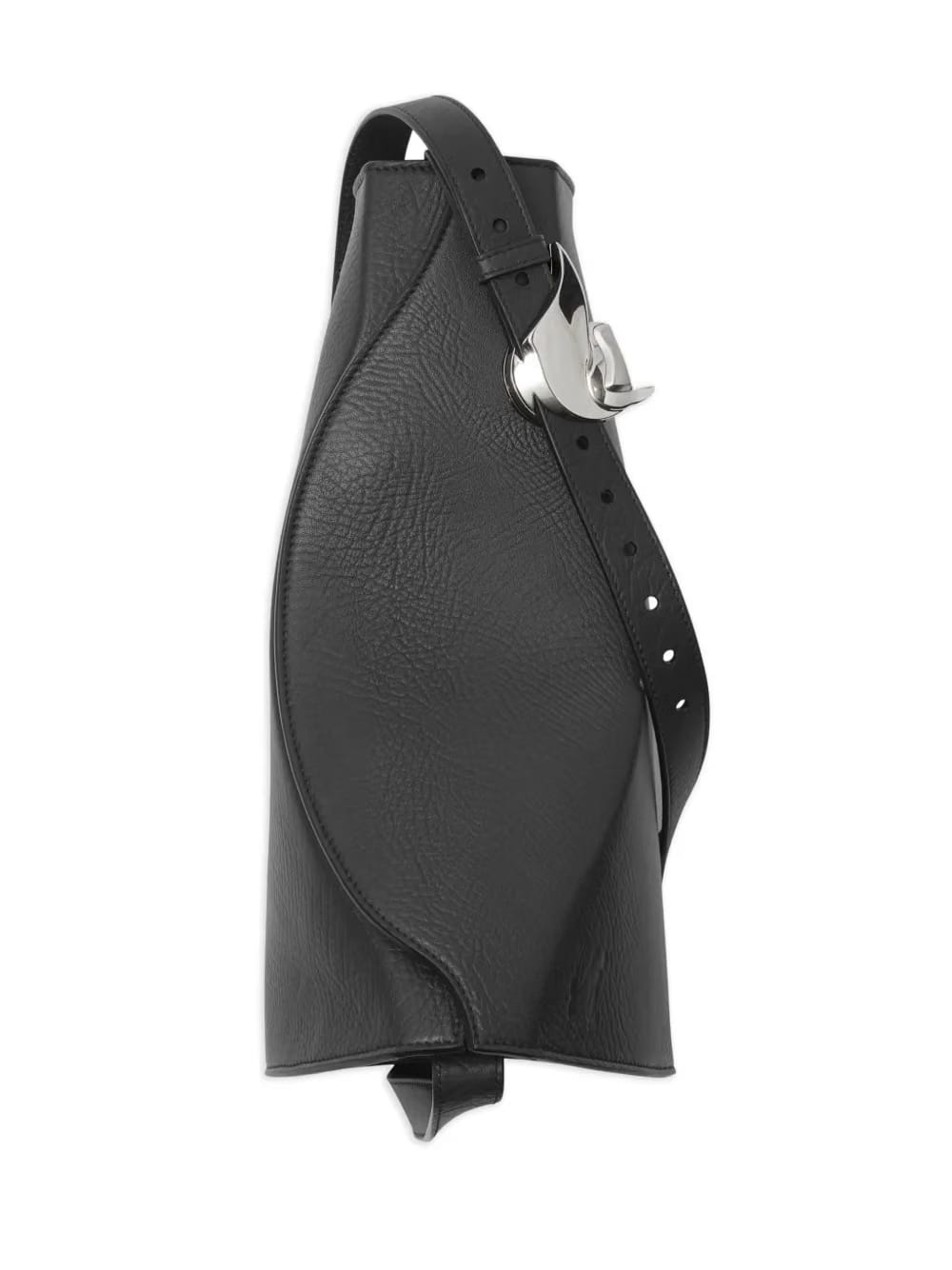 large Horn leather shoulder bag