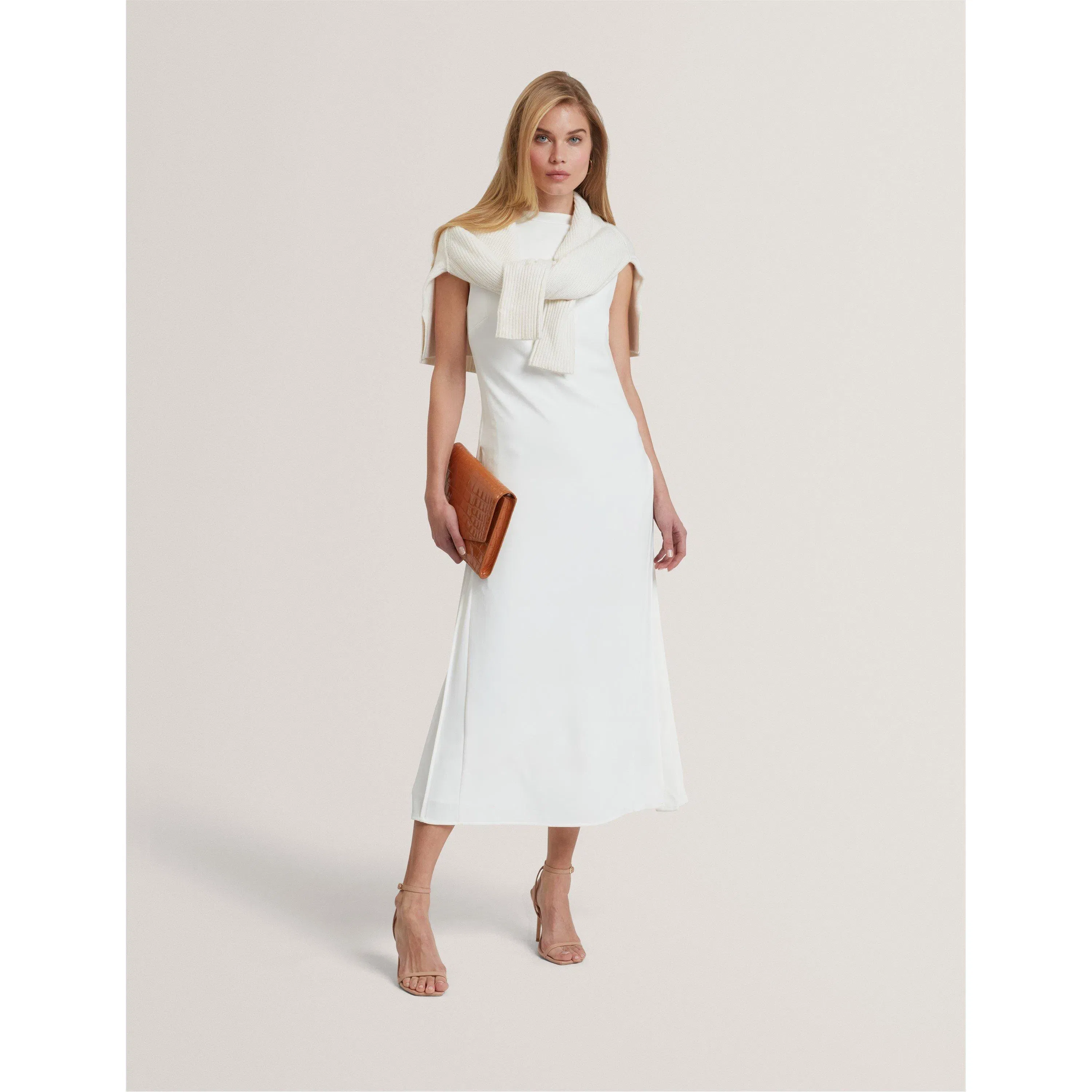 Sleeveless Midi Tea Dress