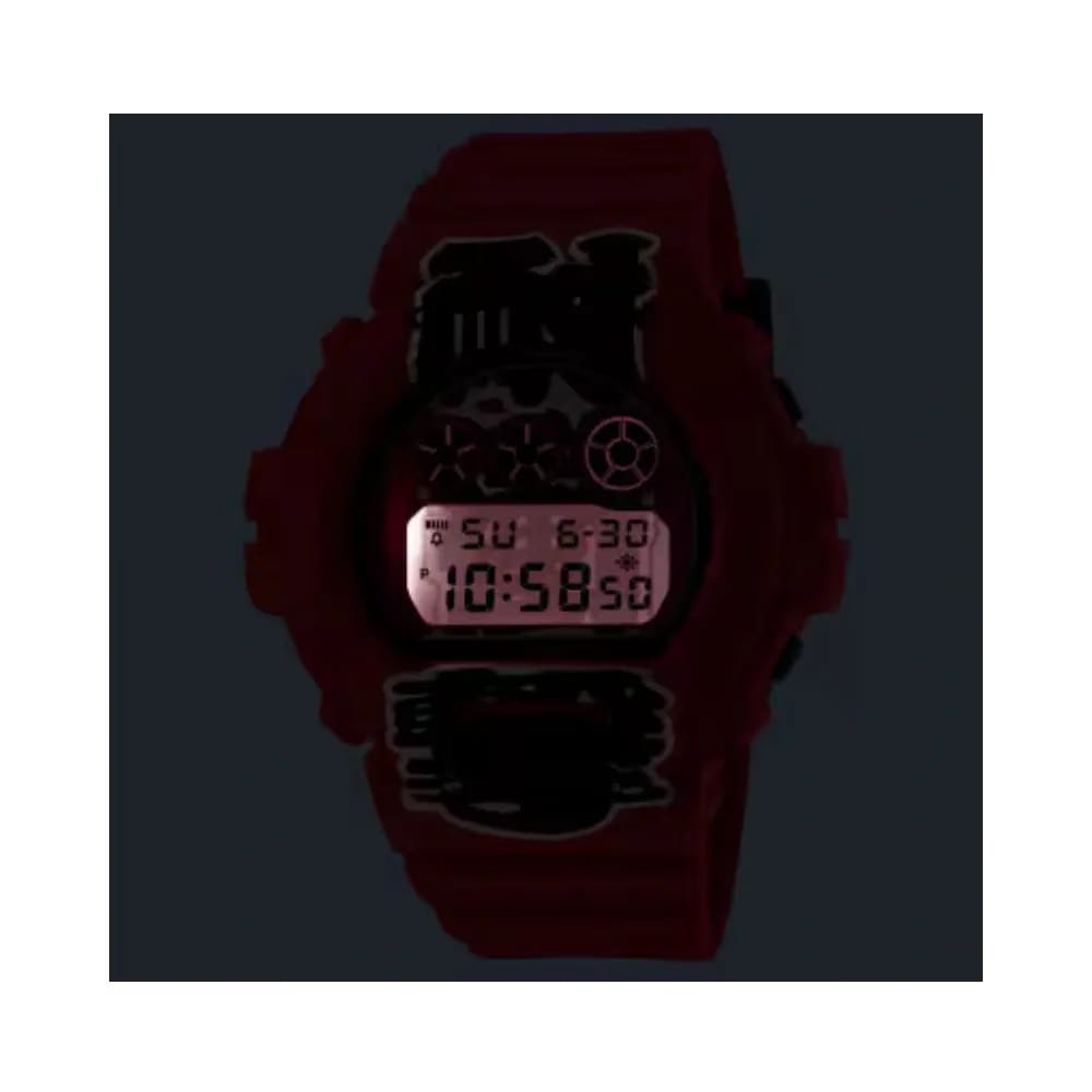 G-Shock Digital Red Lantern Series DW-6900AKA-4