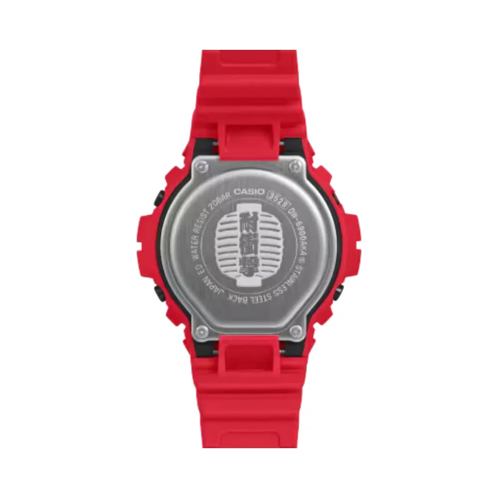 G-Shock Digital Red Lantern Series DW-6900AKA-4