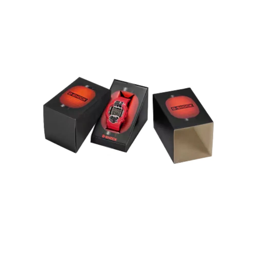G-Shock Digital Red Lantern Series DW-6900AKA-4