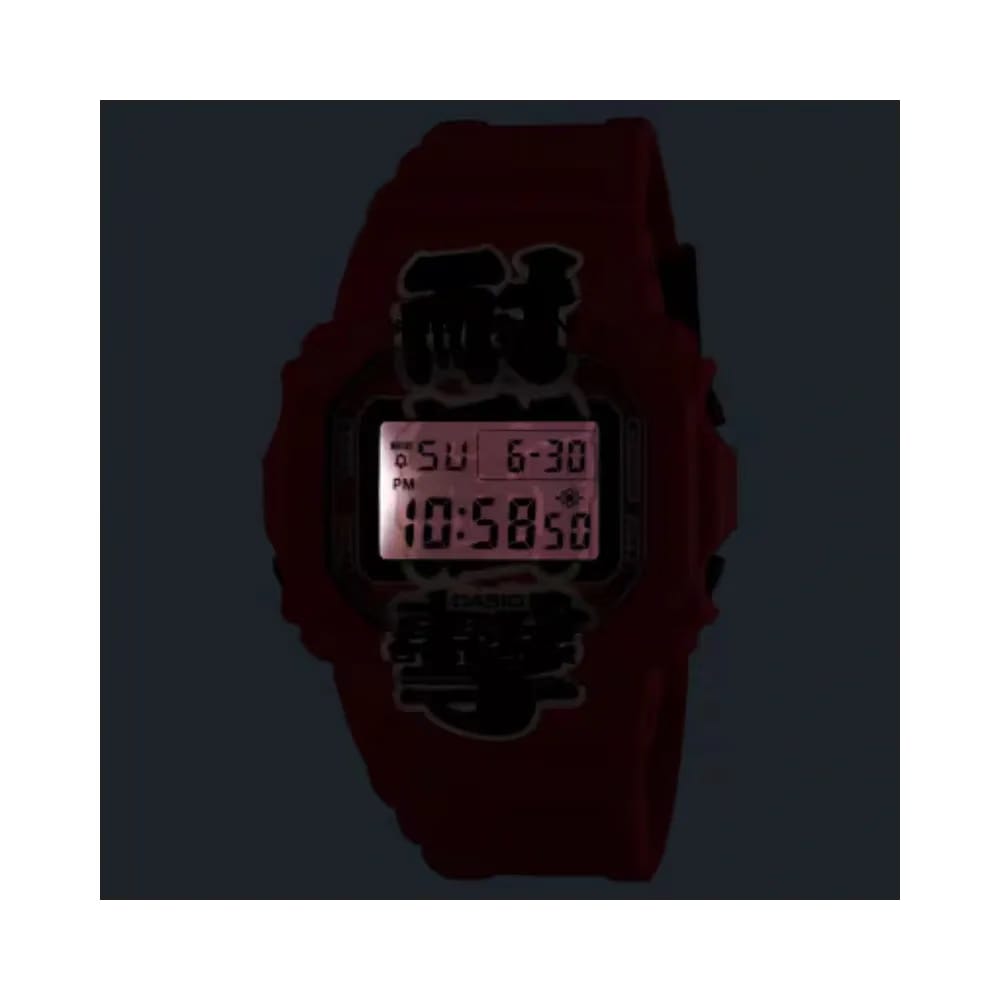 G-Shock Digital Red Lantern Series DW-5600AKA-4