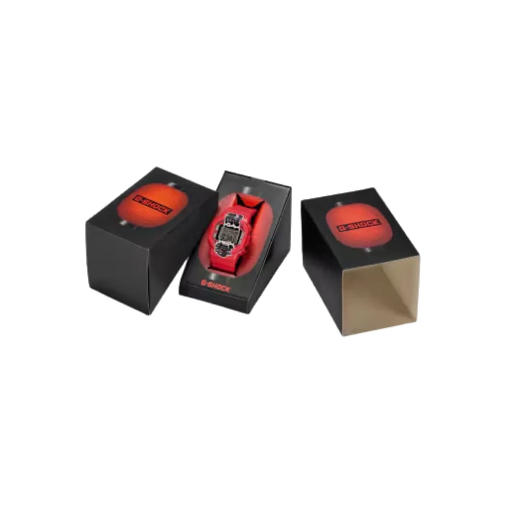 G-Shock Digital Red Lantern Series DW-5600AKA-4
