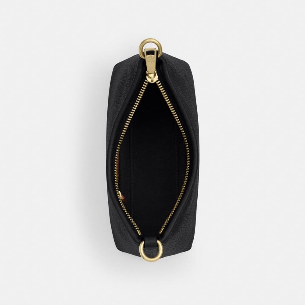 Coach Laurel Small Shoulder Bag Gold Black