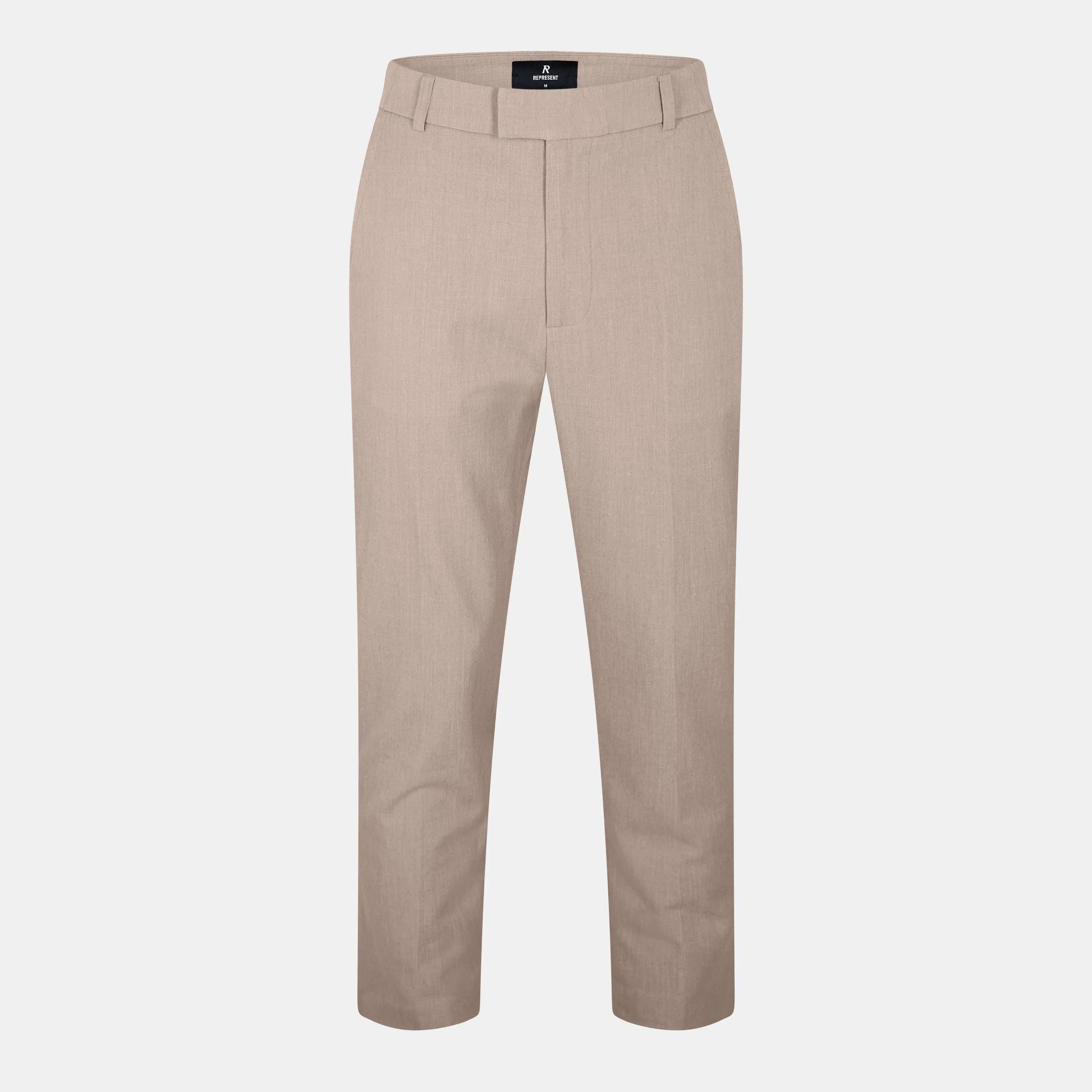 Straight Leg Tailored Trousers