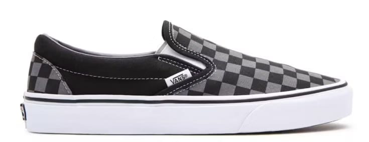 Vans Classic Slip-On Checkerboard Black Grey