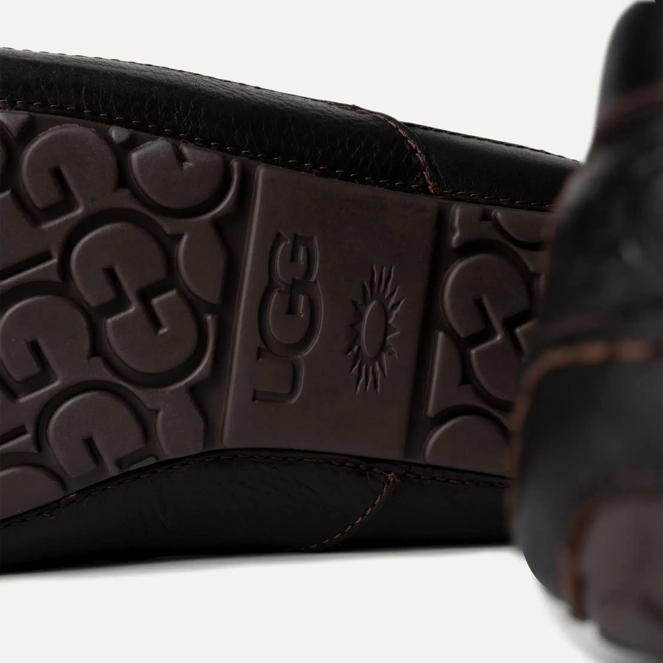 Ugg Ascot Leather Slipper Dark Spice
