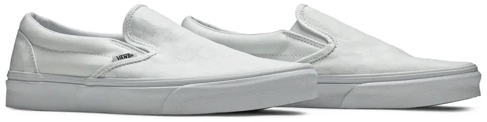 Vans Classic Slip-On Checkerboard True White
