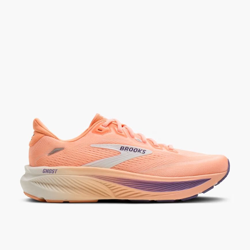 Brooks Ghost 18 Peach/Grape/Coconut (Women's)