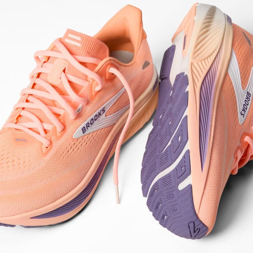 Brooks Ghost 18 Peach/Grape/Coconut (Women's)