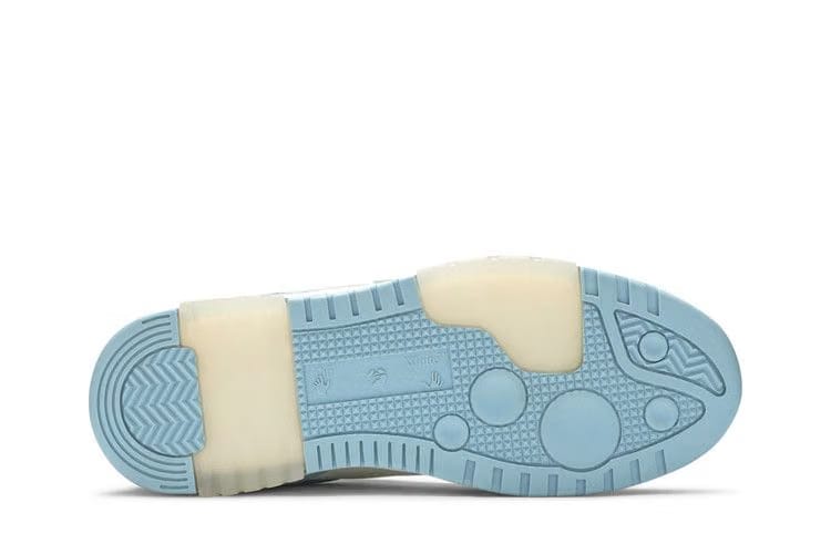 OFF-WHITE OOO Low Out Of Office Suede White Blue