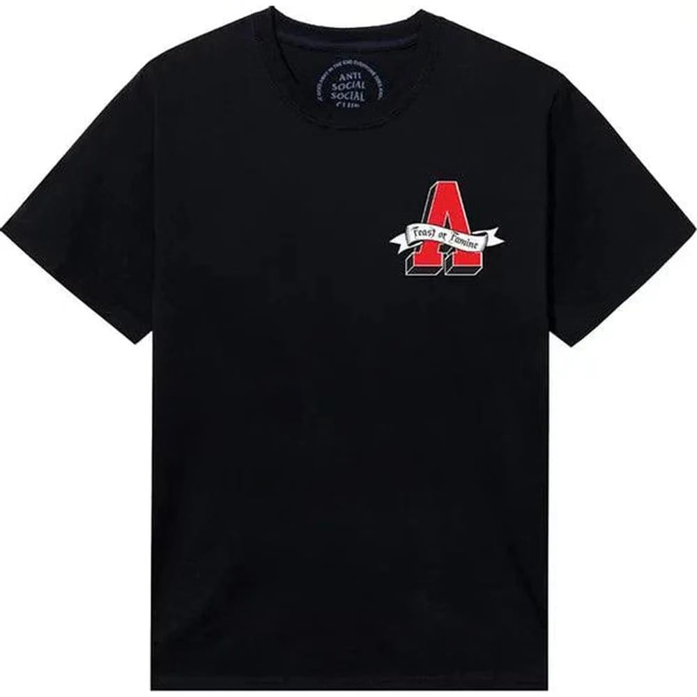Anti Social Social Club x 2 Tone Easy A Tee 'Black'