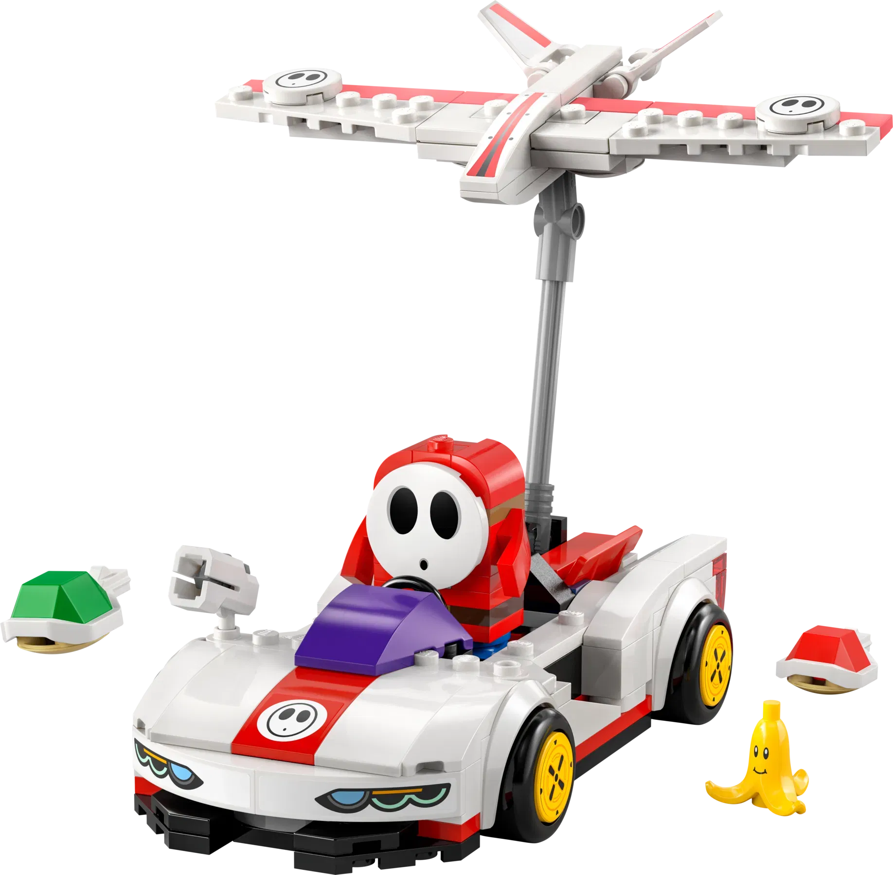 Lego Mario Kart Shy Guy PWing