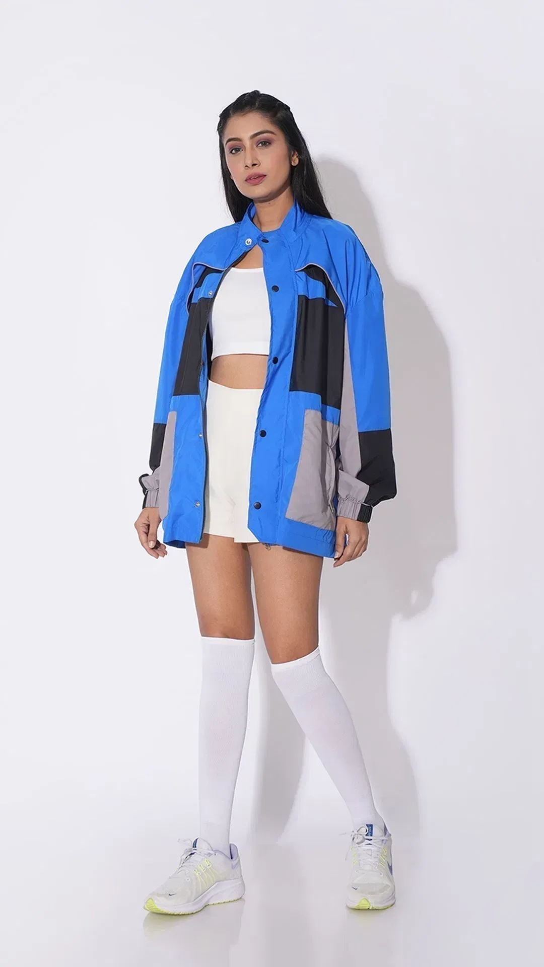 OCEANIC COLOR BLOCKED JACKET