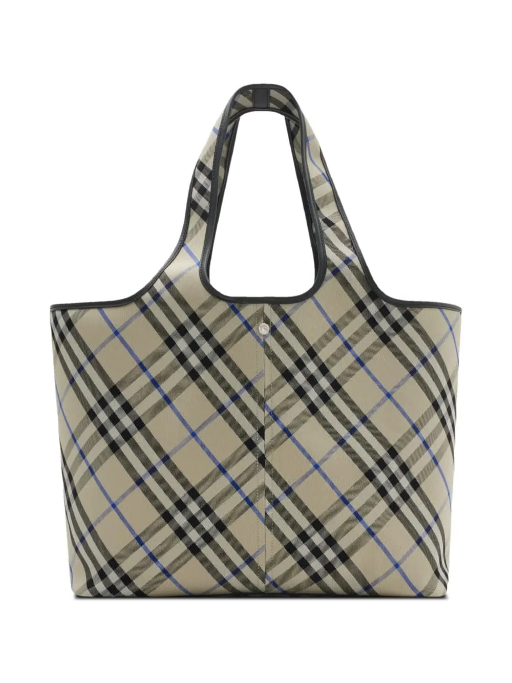 medium Check tote bag
