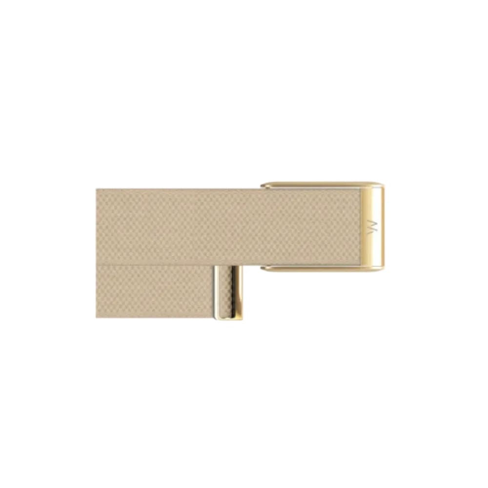 Whoop 5.0 Peak / MG Life Superknit Luxe Dune with Gold Band (Strap Only)