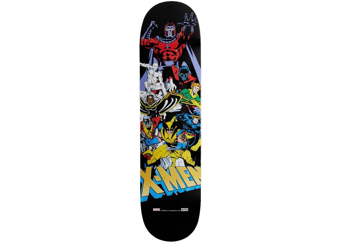 Kith X Marvel X-Men Retro Comic Skateboard Deck