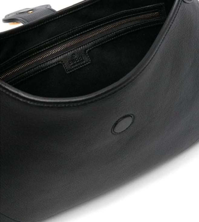 Black Aphrodite Medium Shoulder Bag