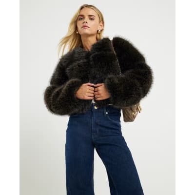 Petite Blue Relaxed Straight Leg Jeans