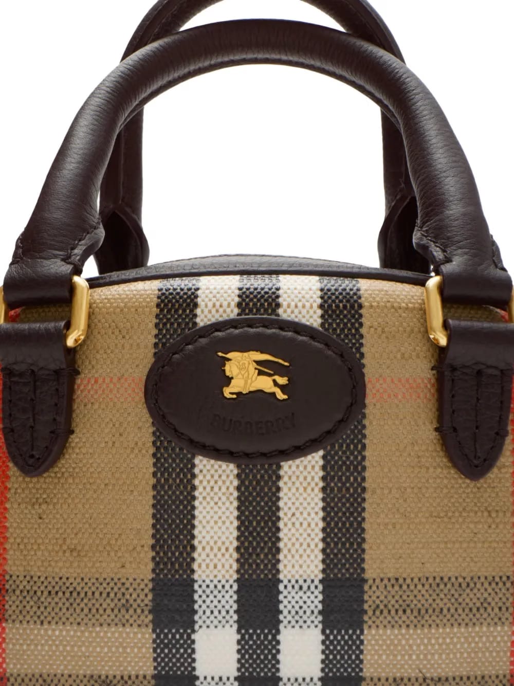 Highlands checked tote bag