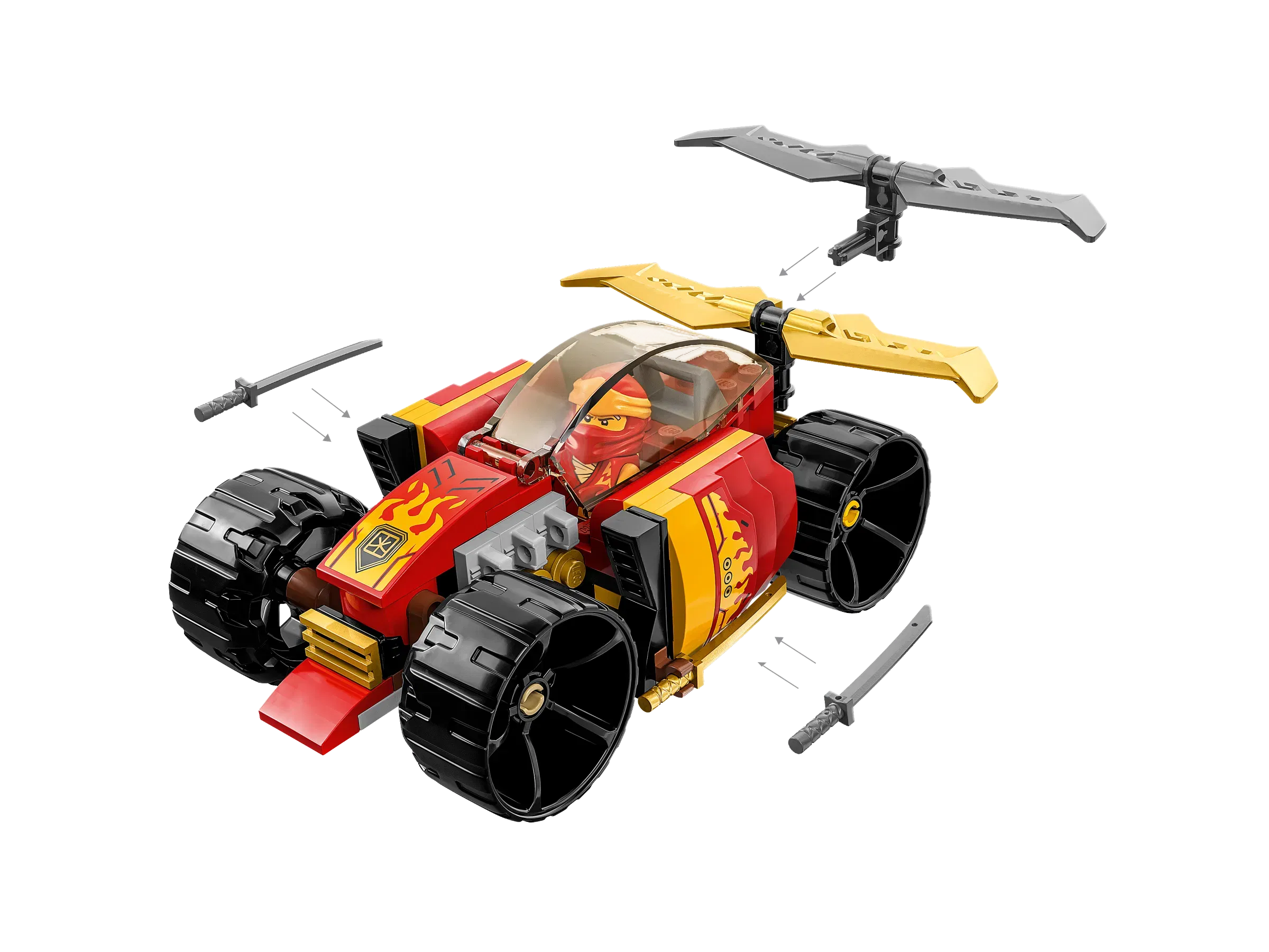 Lego Kais Ninja Race Car EVO