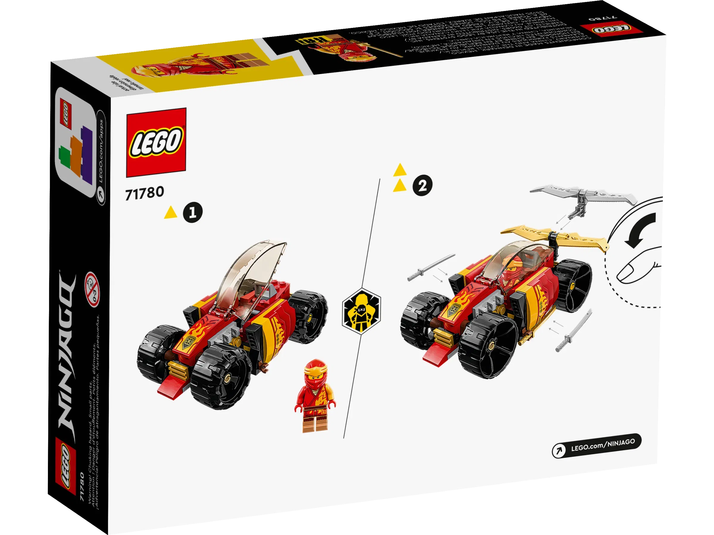 Lego Kais Ninja Race Car EVO