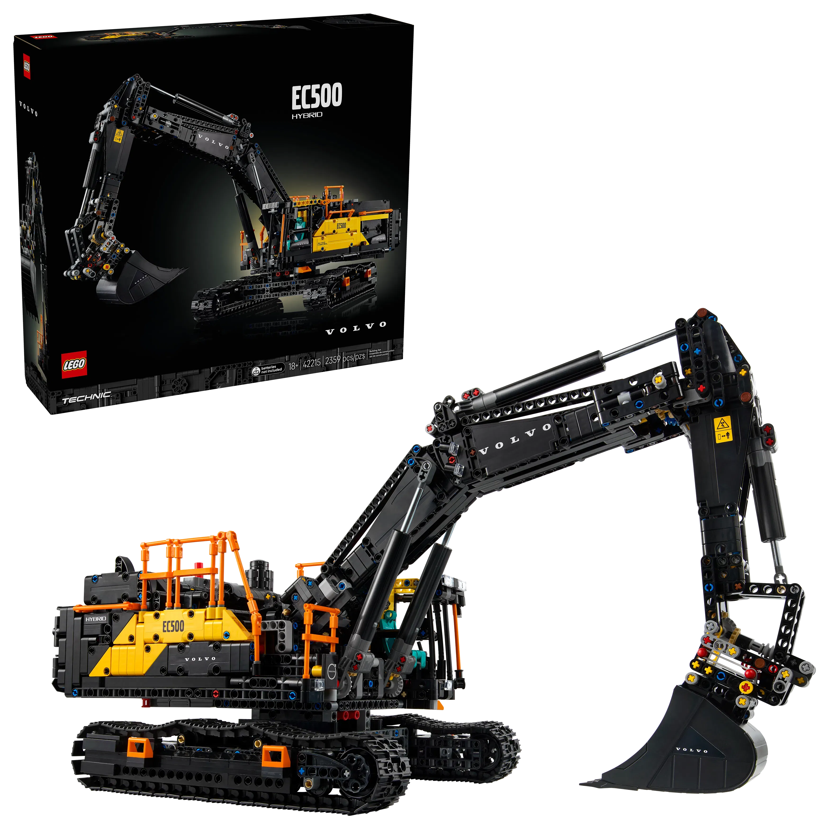 Lego Volvo EC500 Hybrid Excavator
