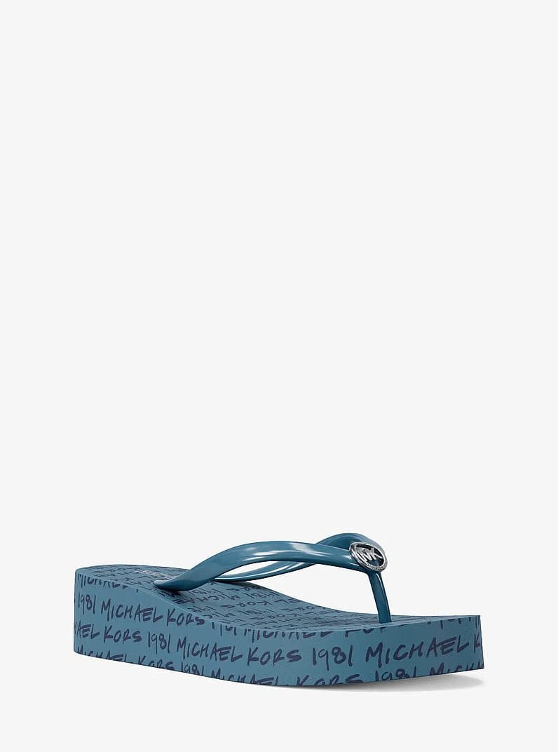 Michael Kors Bedford Logo Flip Flop
