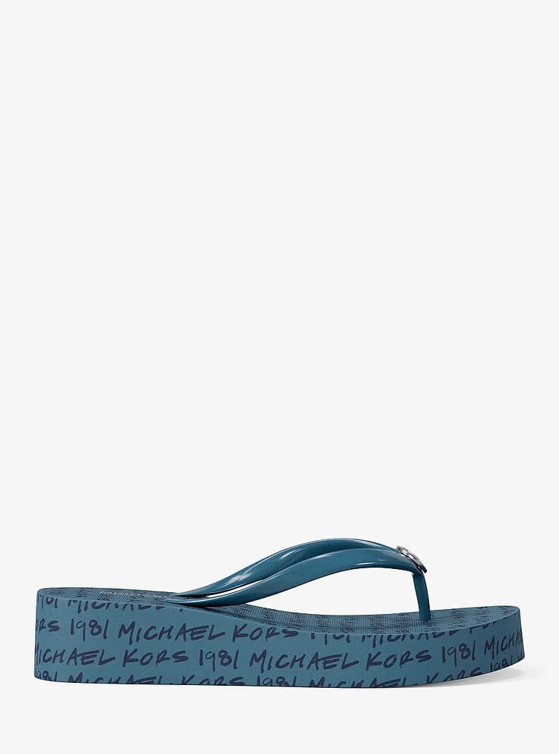 Michael Kors Bedford Logo Flip Flop