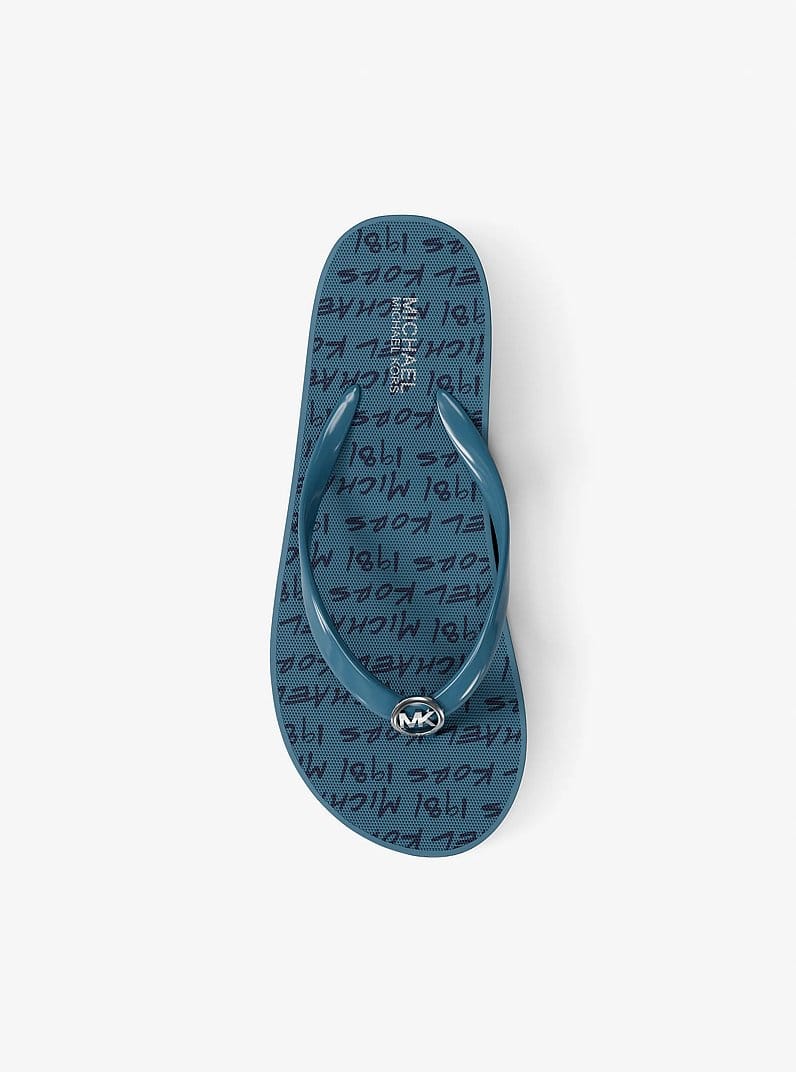 Michael Kors Bedford Logo Flip Flop