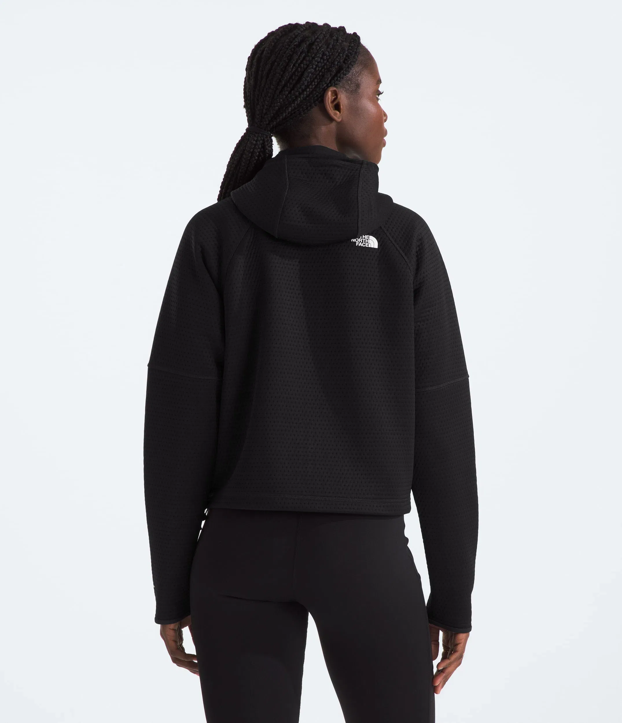 The North Face Women’s DOTKNIT™ Thermal Full-Zip Hoodie TNF Black