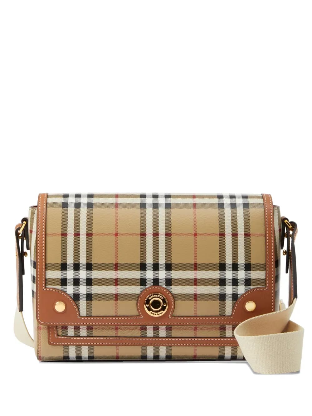 checked cross body bag
