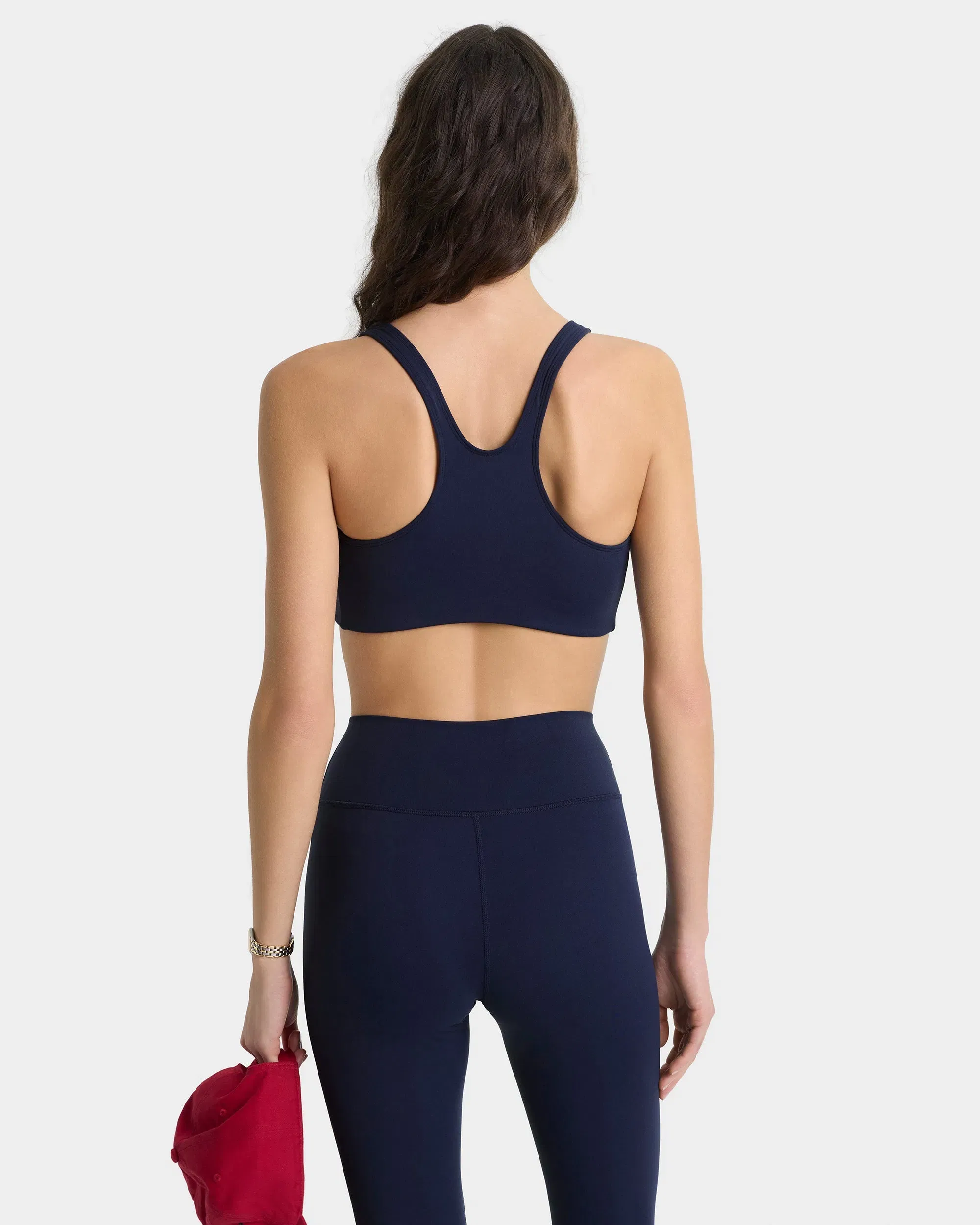 Nautical Sports Bra - Navy