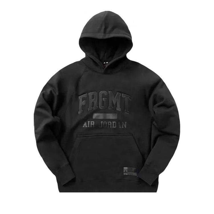 Air Jordan x Fragment Pullover Hoodie (Asia Sizing) Black/Reflective Silver