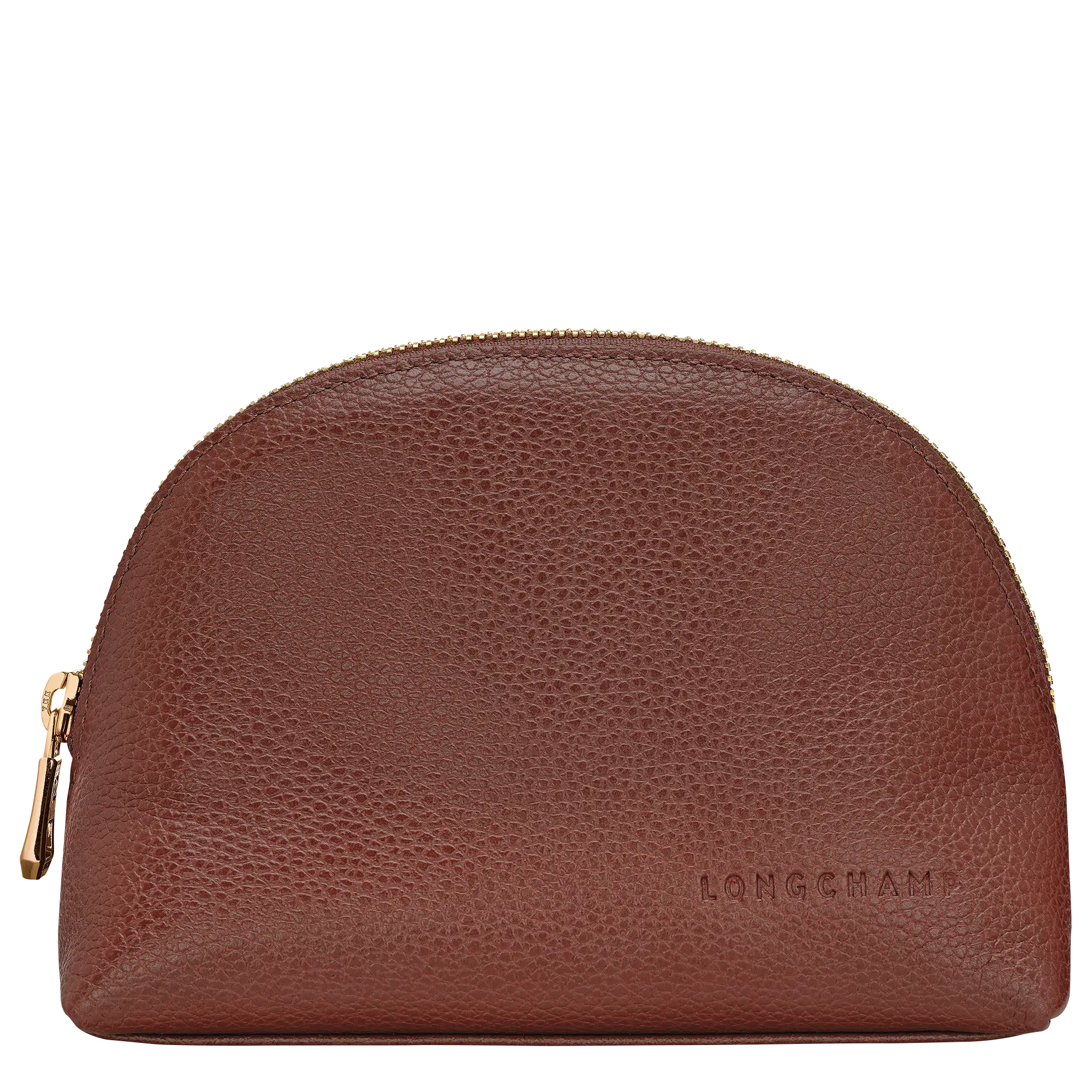 Longchamp Le Foulonné Pouch Coffee