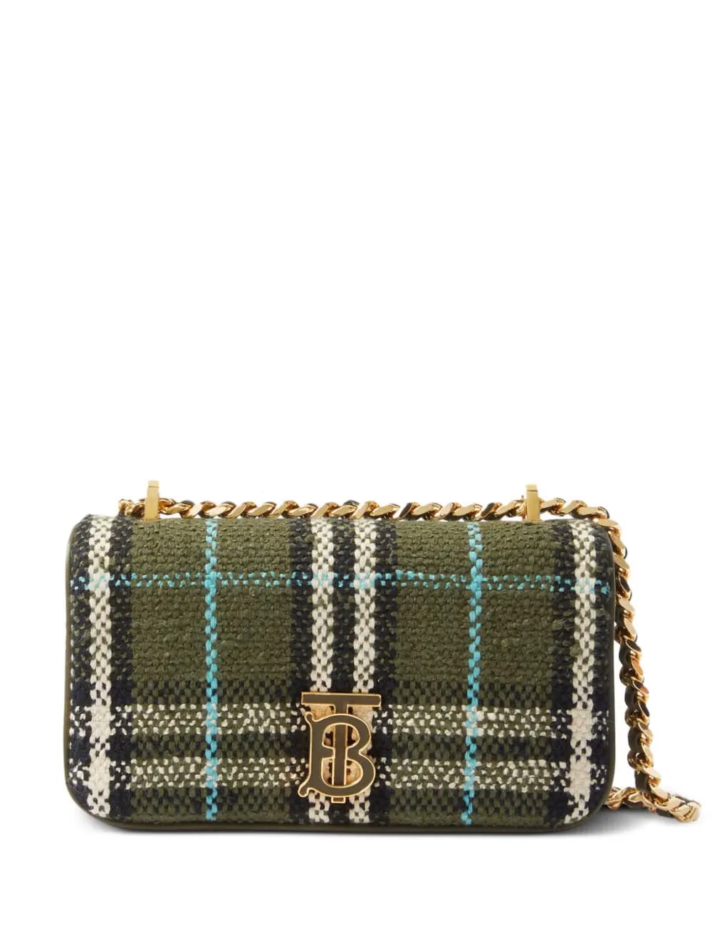 mini Lola checked crossbody bag