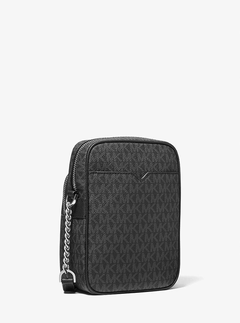 Michael Kors Jet Set Travel Medium Logo Crossbody Bag Black