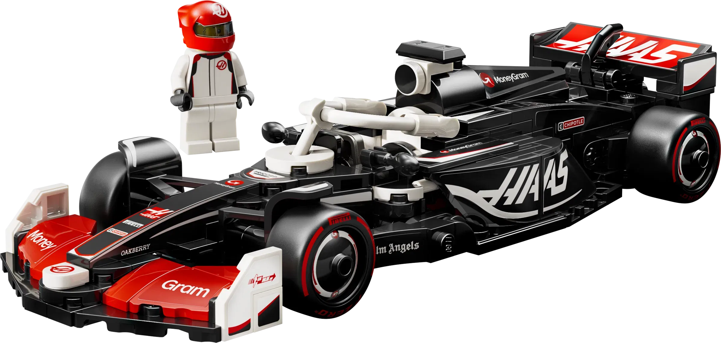 Lego MoneyGram Haas F1 Team VF24 Race Car