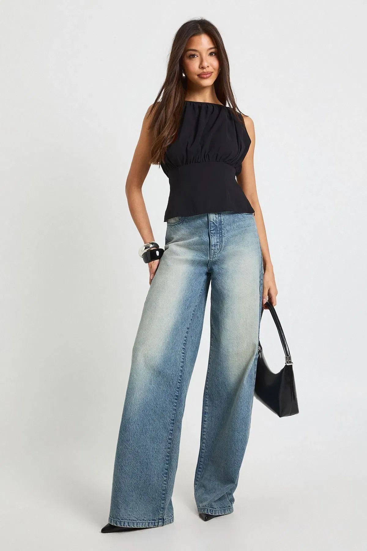 Chiffon Ruched Top