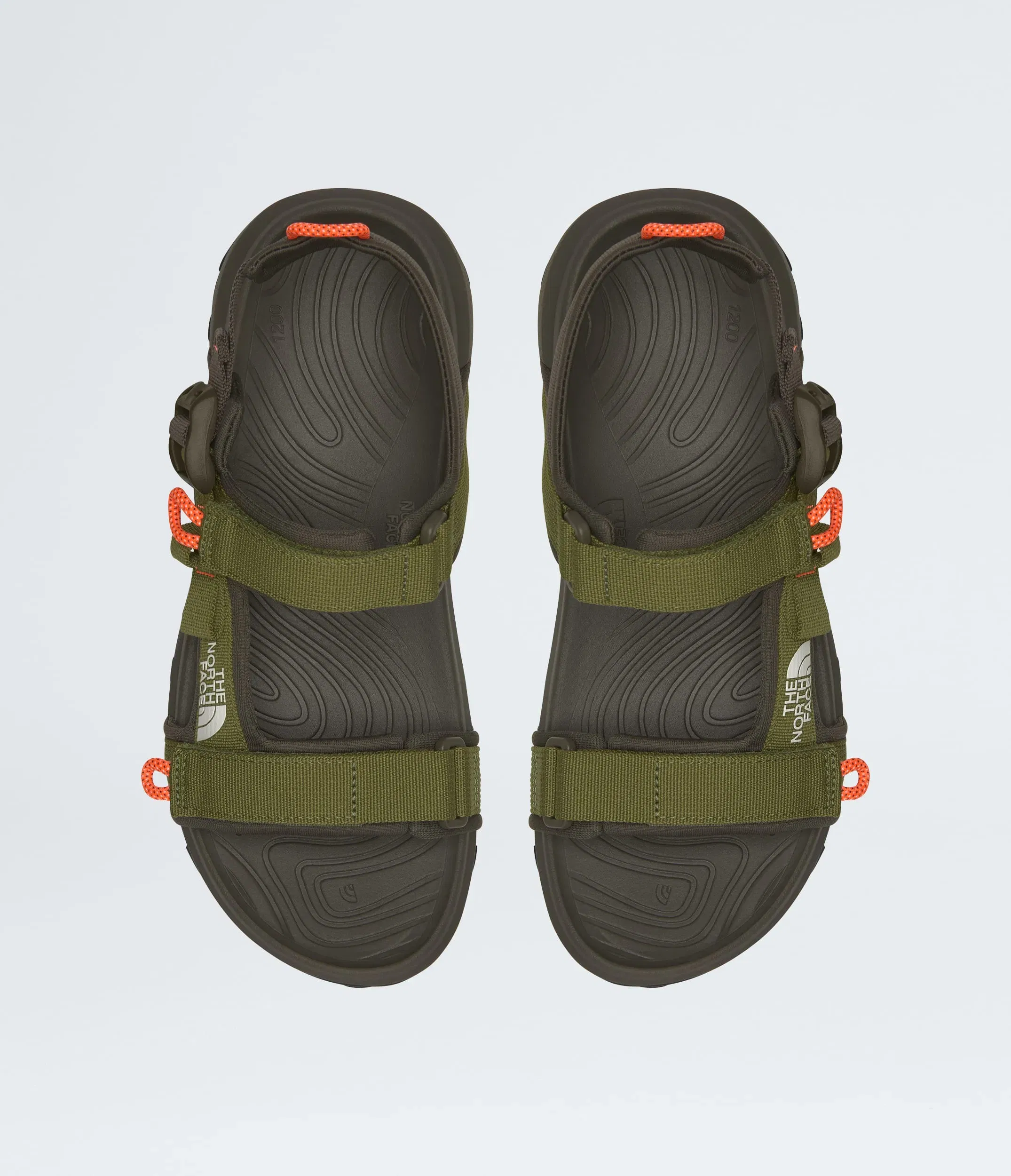 The North Face Mens Explore Camp Sandals Forest Olive Forest Olive