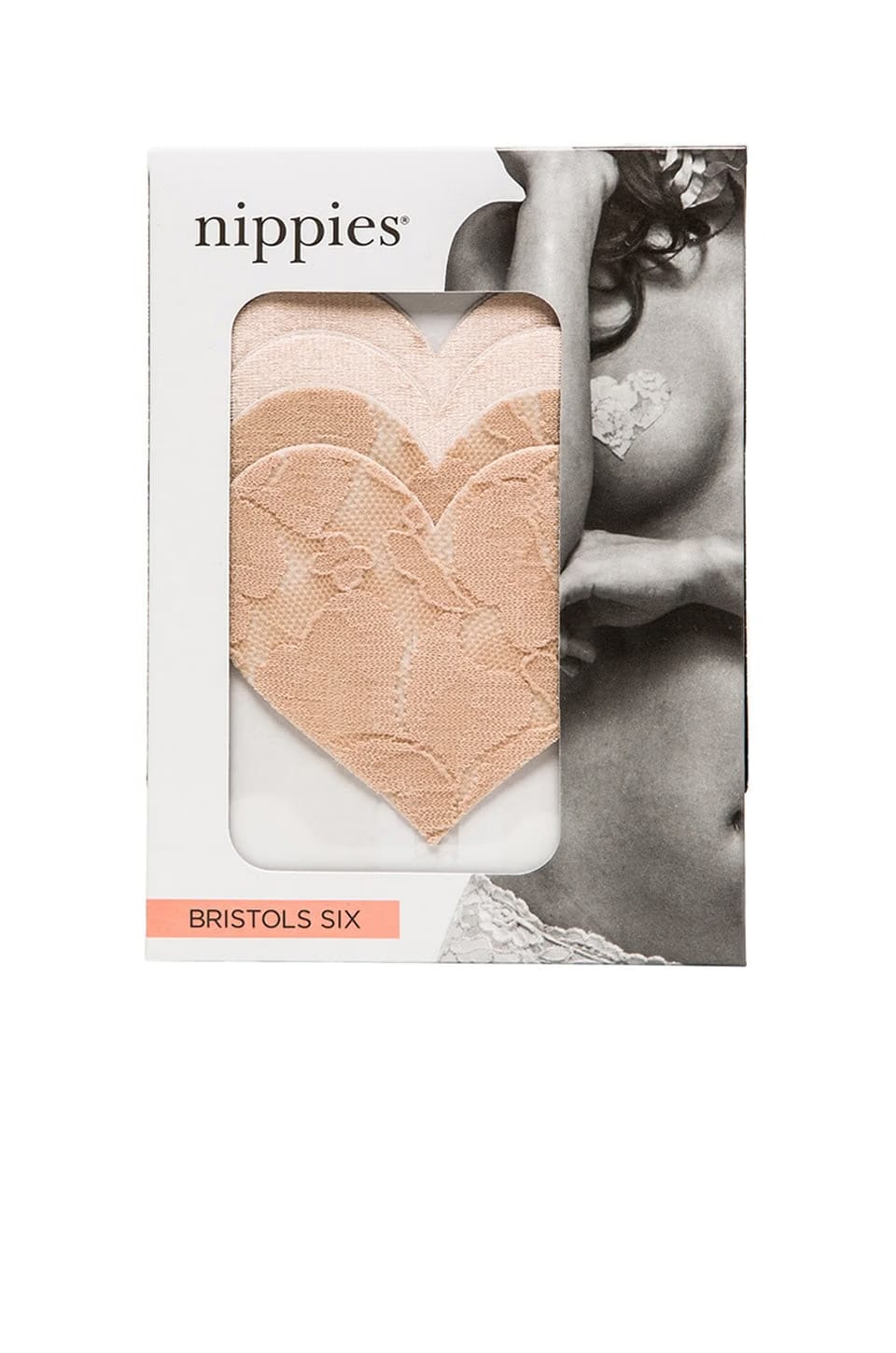 Nippies Nippies Hearts Patch of Freedom in Creme