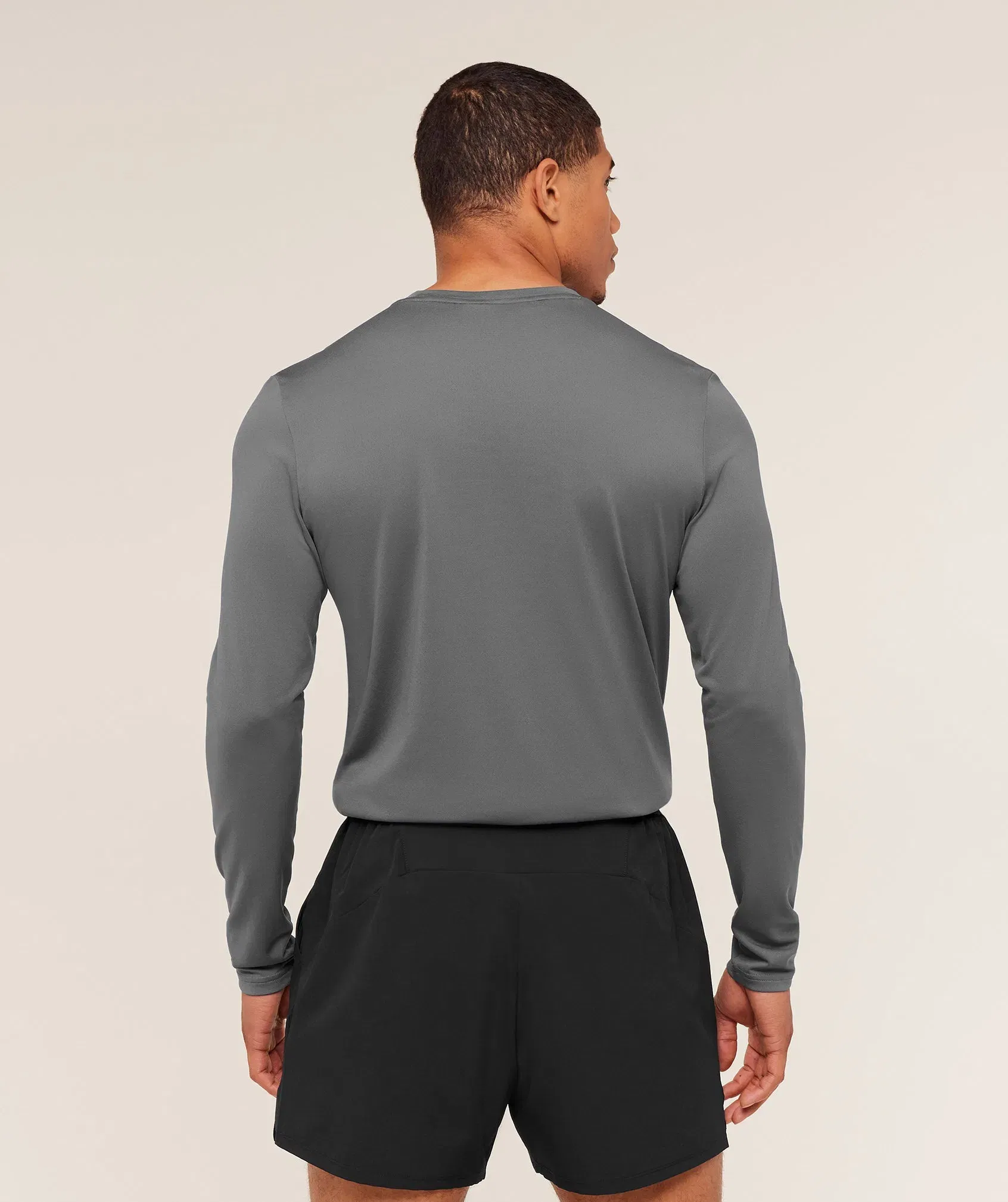 Gymshark Arrival Long Sleeve T-Shirt - Silhouette Grey