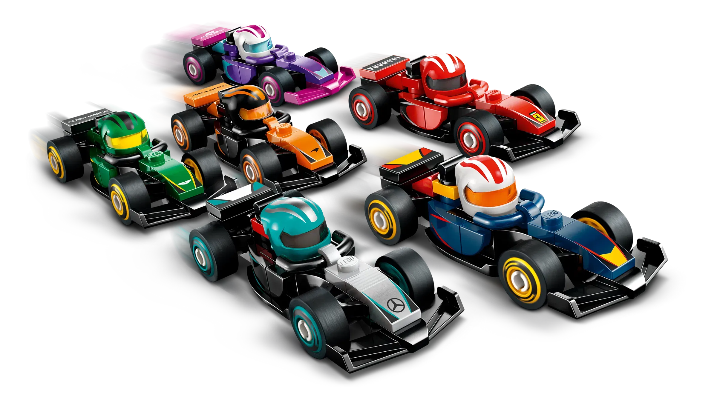 Lego F1 Collectible Race Cars