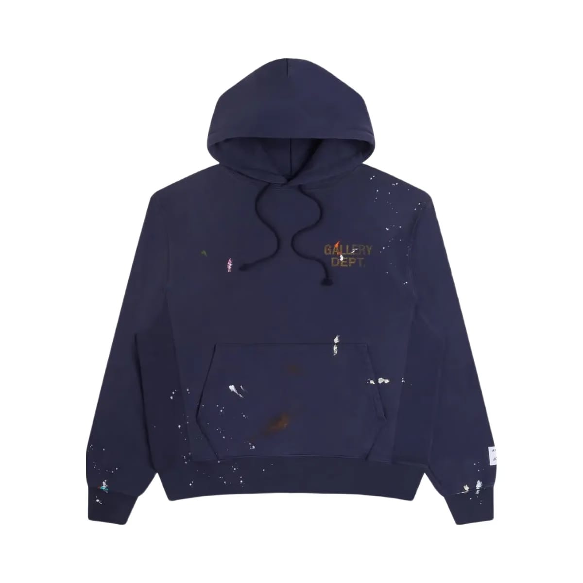 Gallery Department Gallery Dept Paint Logo Hoodie Vintage Navy