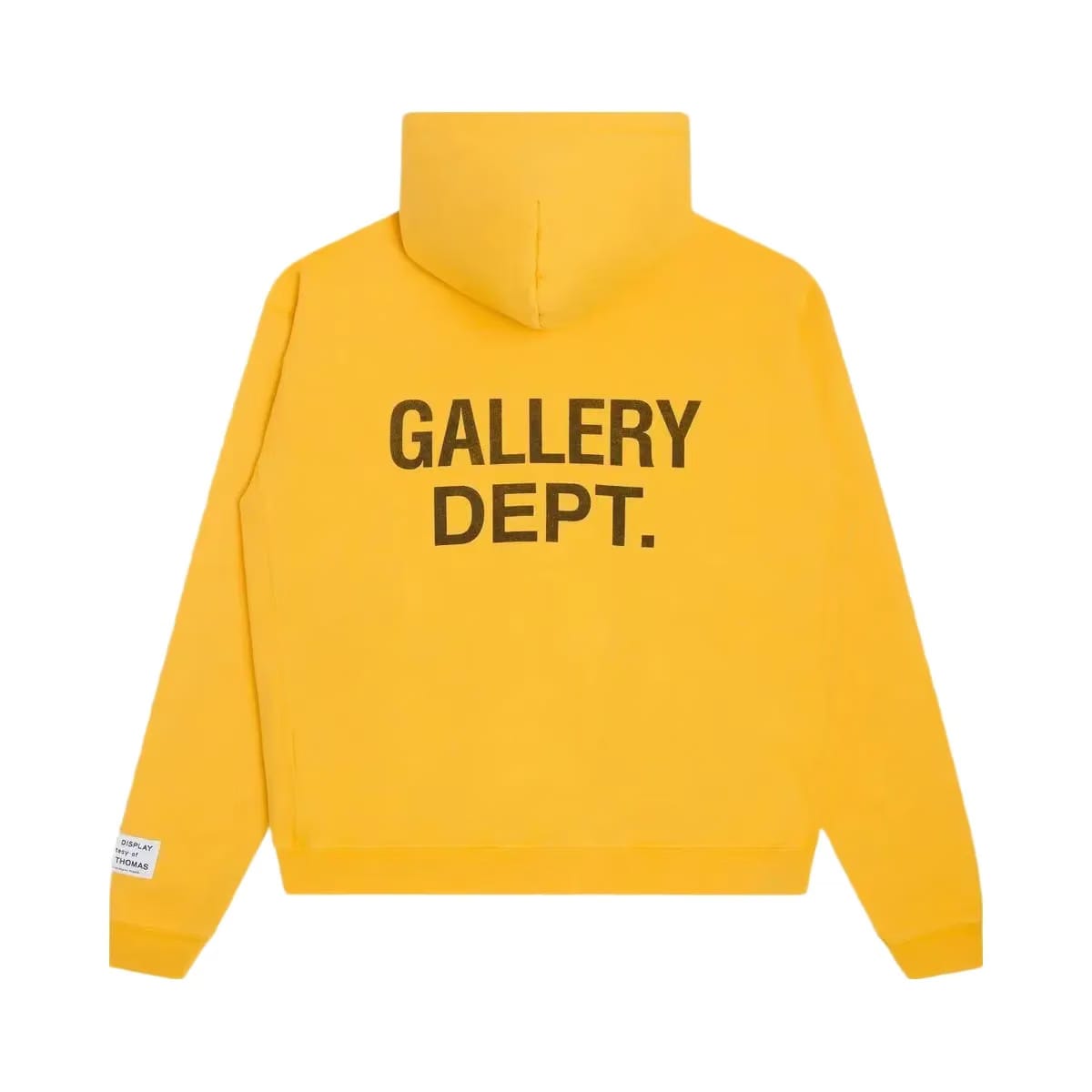 Gallery Department Gallery Dept 90s Gd Logo Hoodie Gold