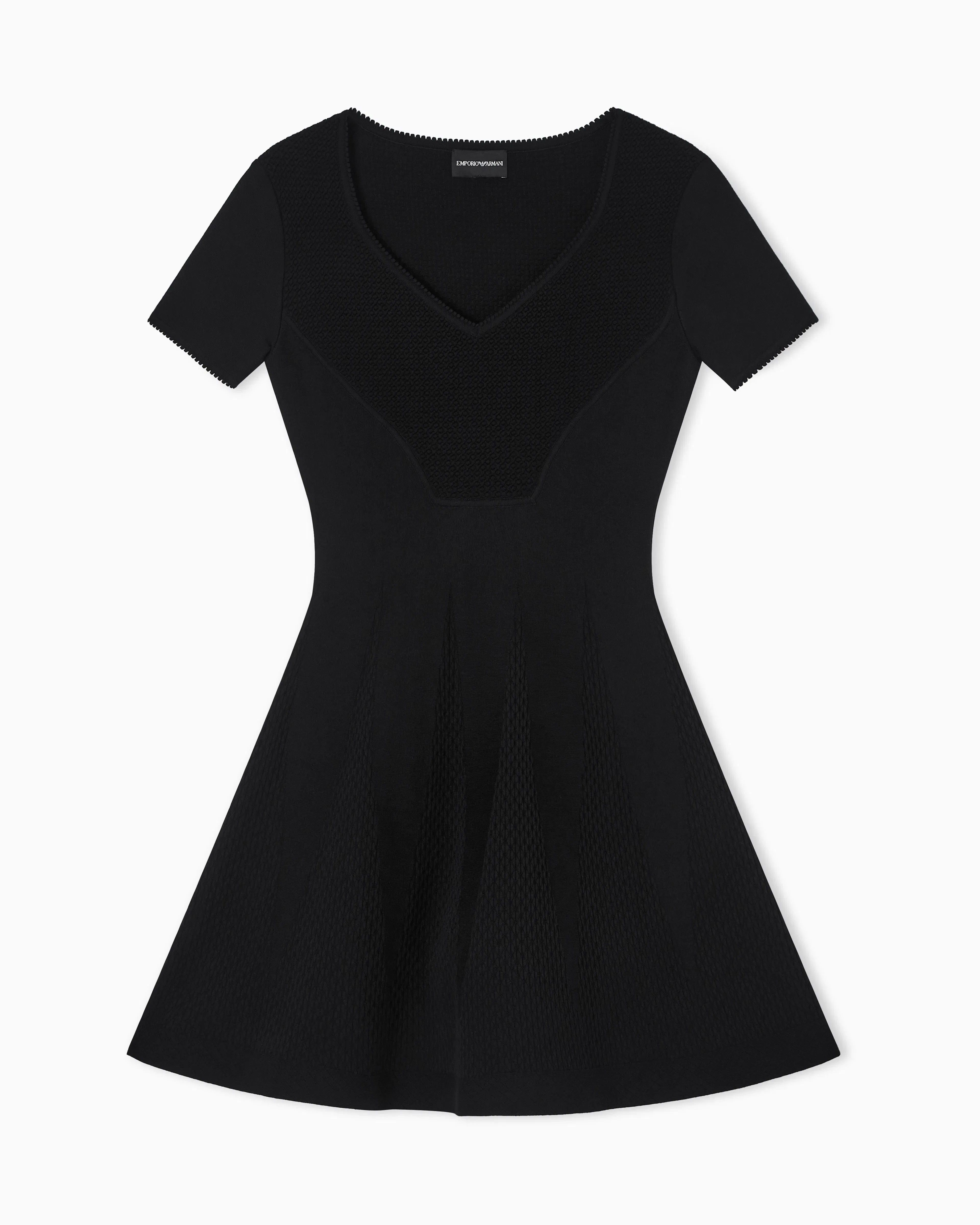 Emporio Armani Fabric stitch dress