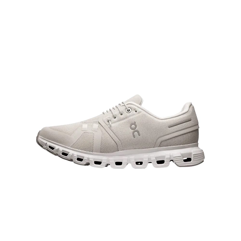 On Running Cloud 6 Wide Pearl White
