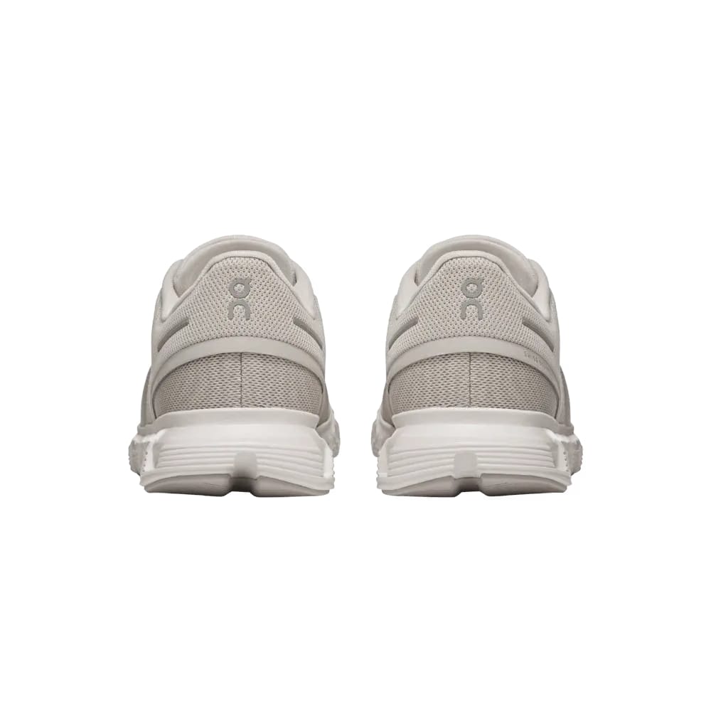 On Running Cloud 6 Wide Pearl White