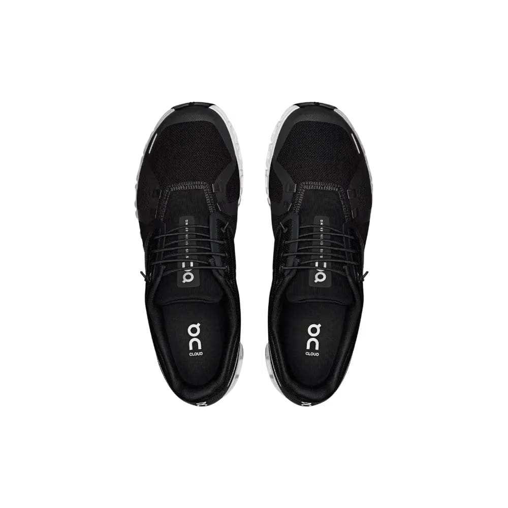ON Running Cloud 6 Wide Black White