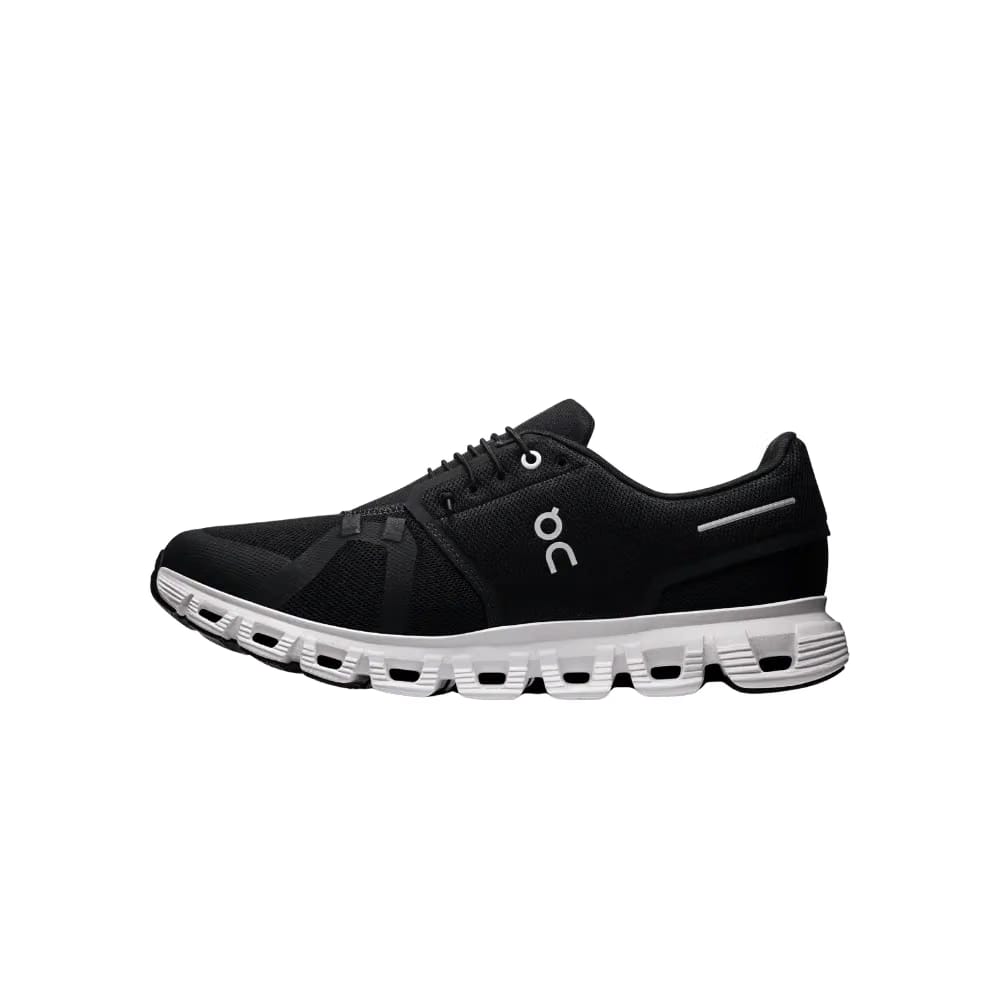 ON Running Cloud 6 Wide Black White